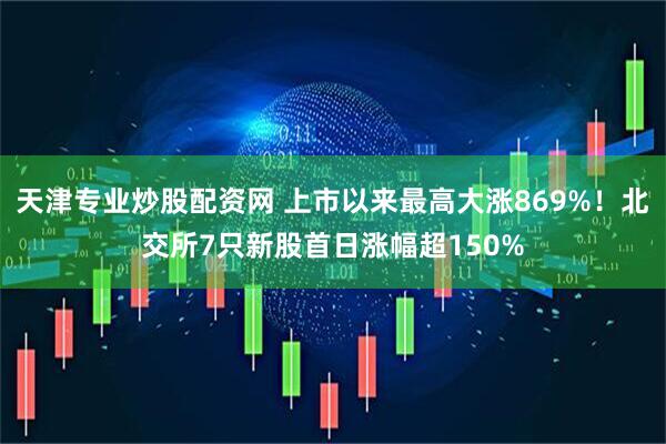天津专业炒股配资网 上市以来最高大涨869%！北交所7只新股首日涨幅超150%